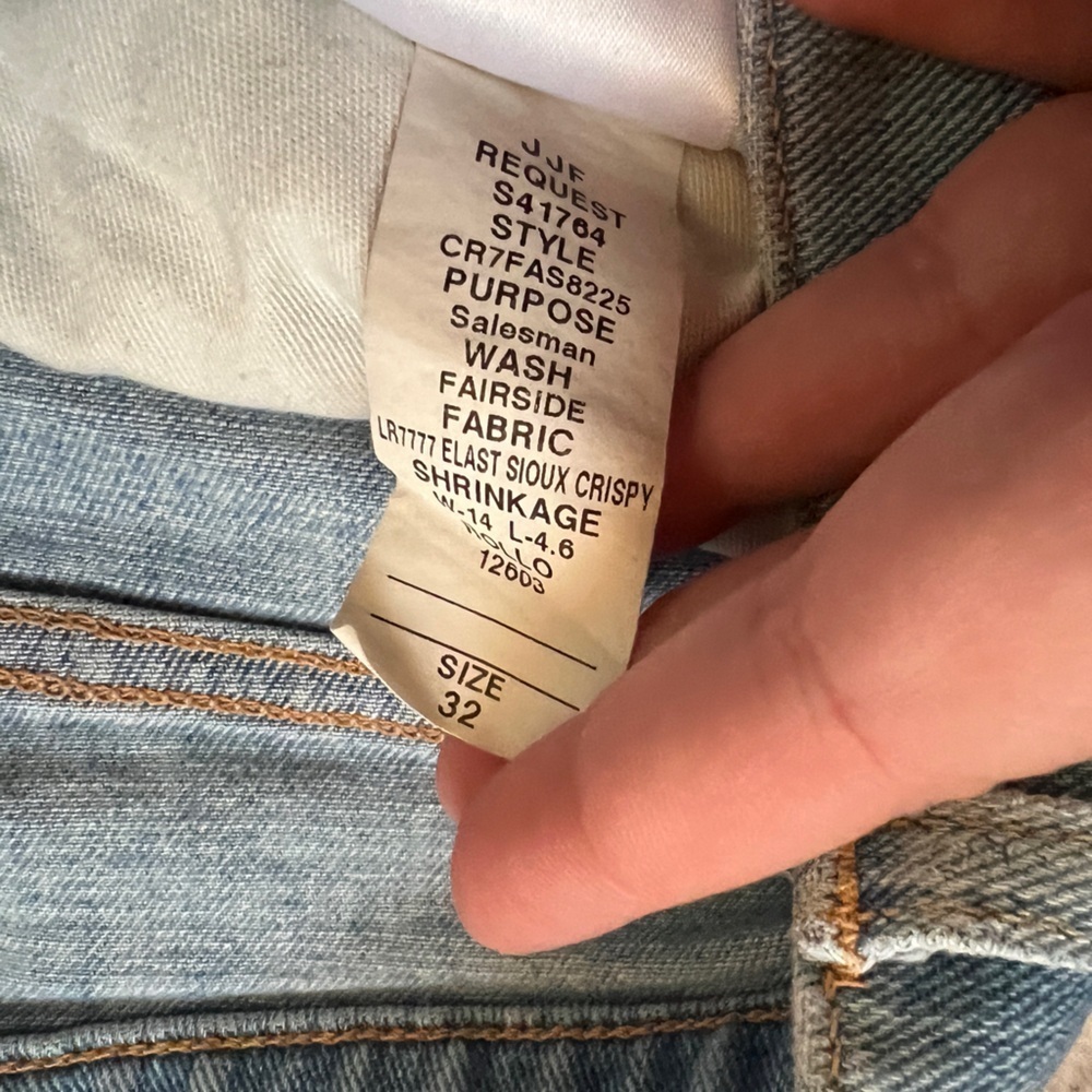 Men's Joe’s Jeans Brixton Denim Straight and Narrow Jeans Light Wash Size 32 - Picture 7 of 9